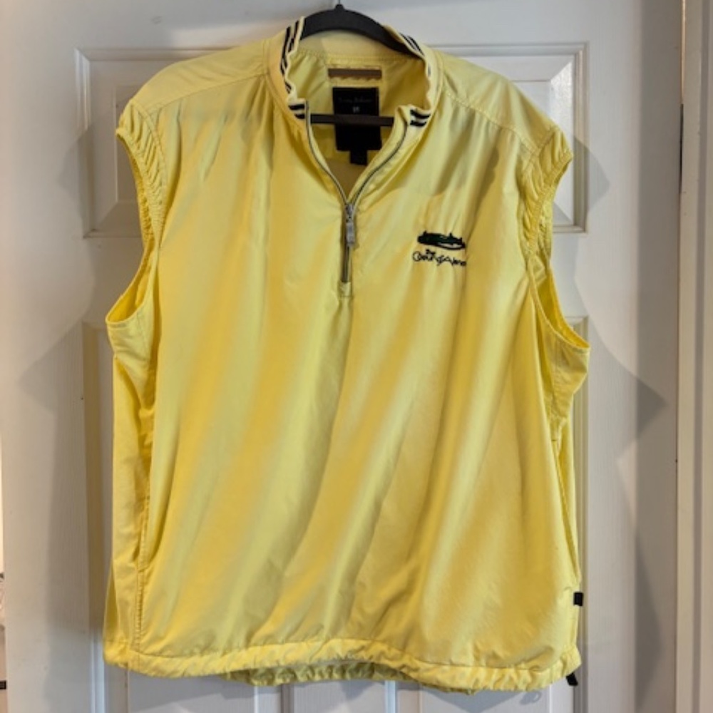 Tommy Bahama 18 Golf  women's large zip windbreaker rain vest